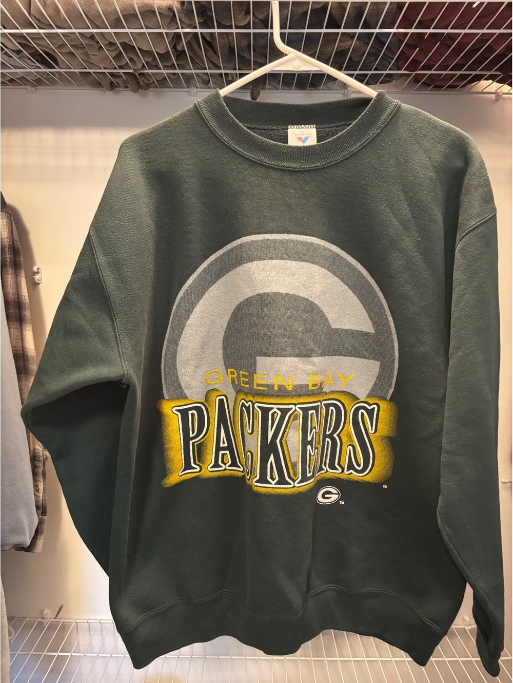Vintage Green Bay Packers Jostens Crewneck Sweatshirt Large